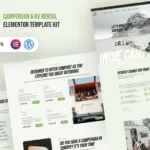 VanTrek – Campervan & RV Rental Elementor Pro Template Kit