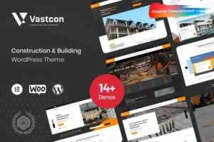 Mua Vastcon - Construction & Building WordPress Theme giá rẻ