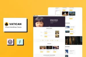 Mua Vatican - Church WordPress Theme giá rẻ