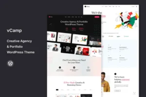 Mua vCamp - Creative Agency WordPress Theme giá rẻ