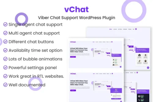 Mua vChat - Viber Chat Support WordPress Plugin giá rẻ