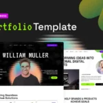 Vectra – Developer Portfolio Elementor Pro Template Kit