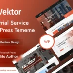 Vektor – Industrial Service WordPress Theme