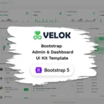 Velok – Bootstrap Admin Dashboard UI Kit Template