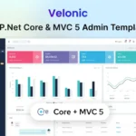 Velonic – ASP.Net Core & MVC 5 Admin Template