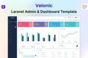 Mua Velonic - Laravel Admin & Dashboard Template giá rẻ