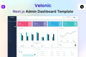 Mua Velonic - Next.js Admin & Dashboard Template giá rẻ