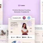 Vemme – Feminine Business Coaching Elementor Template Kit