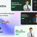 Ventix – Personal Portfolio Resume Theme