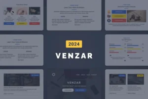 Mua Venzar Responsive Email Template 2024 giá rẻ