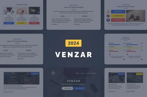 Mua Venzar Responsive Email Template 2024 giá rẻ