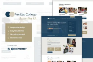 Mua Veritas - University and School Elementor Template Kit giá rẻ