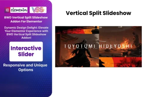 Mua Vertical Split Slideshow Addon For Elementor giá rẻ