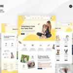 Vetcare – Pet Care & Veterinary Elementor Pro Template Kit