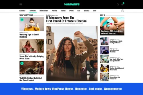 Mua Vibenews - Digital News Magazine AMP Theme giá rẻ