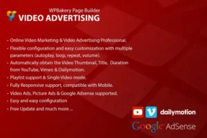 Mua Video Advertising Addon For WPBakery Page Builder giá rẻ