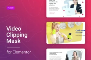 Mua Video Clipping Mask for Elementor giá rẻ