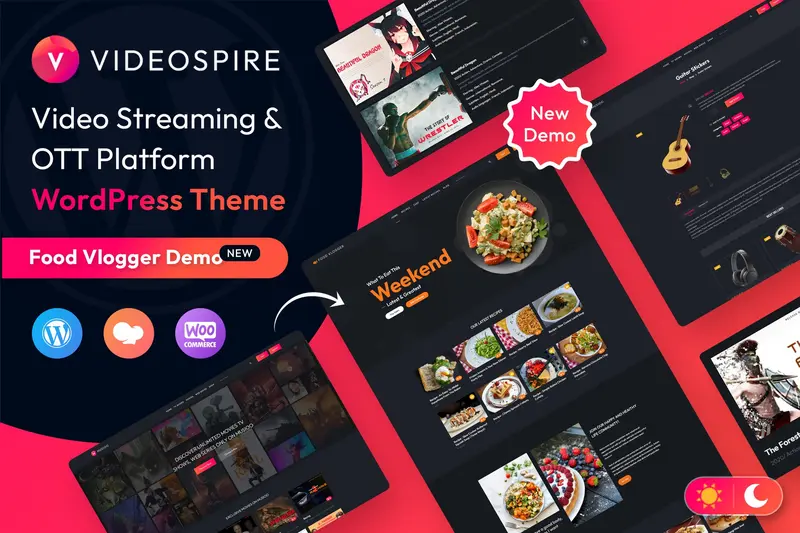 Mua Videospire Blog/Vlog Streaming WordPress Theme giá rẻ
