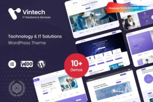 Mua Vintech - Technology & IT Solutions WordPress giá rẻ
