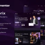 Viorix – Digital Marketing Agency Elementor Template Kit