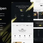 Vipen – VPN Services & Proxy Elementor Template Kit