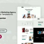 Virly – Influencer Marketing Agency Elementor Template Kit