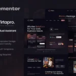 Virtapro – Modern Virtual Assistant Elementor Template Kit