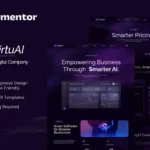 VirtuAI – AI Saas & Digital Company Elementor Template Kit
