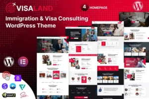 Mua Visaland - Immigration & Visa Consulting WordPress giá rẻ