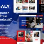 Visaly – Immigration & Visa Consulting Elementor Pro Template Kit