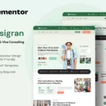 Visigran – Immigration & Visa Consulting Elementor Template Kit