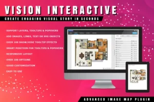 Mua Vision - Interactive Image Map for WordPress giá rẻ
