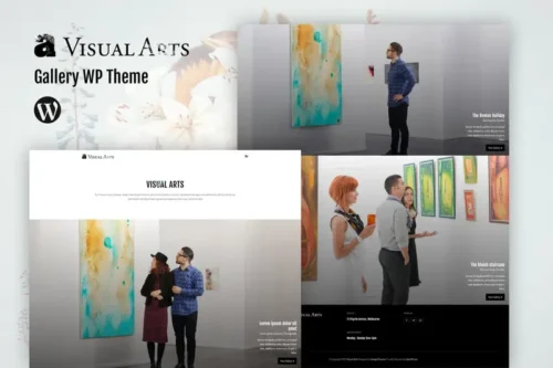 Mua Visual Art | Gallery Wordpress Theme giá rẻ