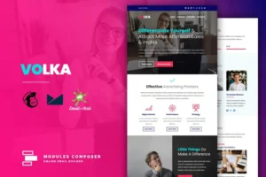 Mua Volka - Startups Responsive Email Template giá rẻ