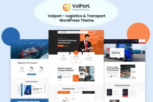 Mua Volport - Logistics & Transport WordPress Theme giá rẻ