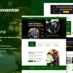 Voltpro – Electrical Services Elementor Template Kit