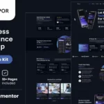 Voxpor – Business & Finance Startup Elementor Template kit