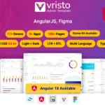 Vristo – Tailwind Angular Admin Template