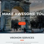 Vromon – Tour & Travel Agency WordPress Theme