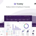Vuesy – NodeJs Admin & Dashboard Template