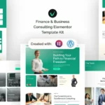 Vynance – Finance & Business Consulting Elementor Template Kit