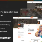 Wanzor – Pet Care & Pet Shop Elementor Pro Template Kit