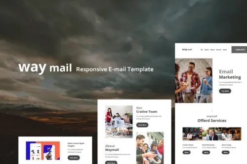 Mua Way Mail - 30+ Modules E-mail Templates giá rẻ