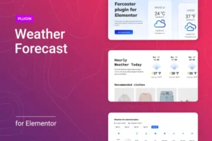 Mua Weather Forecast for Elementor giá rẻ