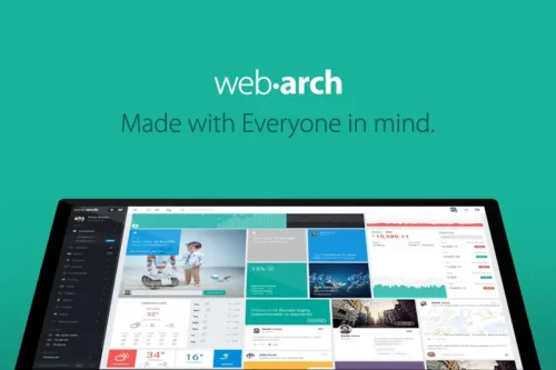 Mua Webarch - Responsive Admin Dashboard Template giá rẻ