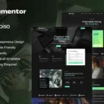 Webiso – Dark Digital Agency Elementor Template Kit