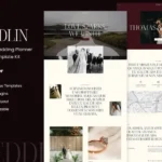 Weddlin – Wedding & Wedding Planner Elementor Template Kit