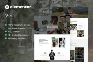 Mua Wedshot - Wedding Photography Service Elementor Template Kit giá rẻ