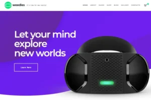 Mua Weedles | Virtual Reality Landing Page & Store WP giá rẻ