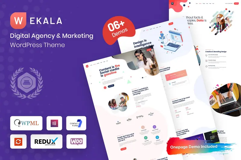 Mua Wekala - Digital Agency & Marketing WP giá rẻ